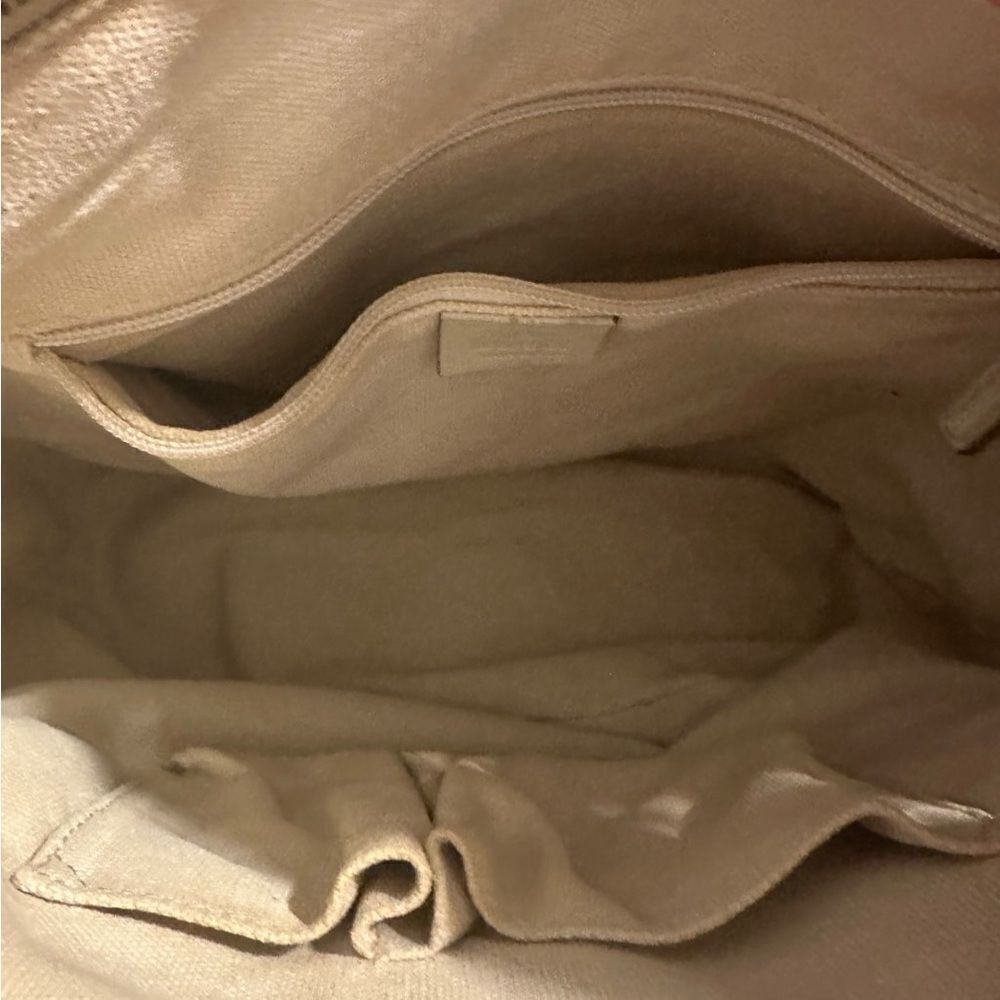 Gucci Brown and Cream Shoulder Bag with Monogram Pattern - Picture 9 of 15
